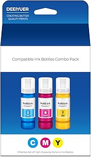 522 Ink Refill Bottles ET-2800 ET-4800 ET-2400 ET-2803 ET-2720 Replacement for 522 Refill Ink Use fo