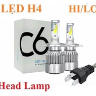 Car Headlight Led Headlight Foglamp C6 Socket H4 H11 H8 H9 Cob