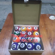 Bộ Bóng Bi A 16 Bóng Phù Hợp Cho Bàn Bi A Mini Dài 69cm x Rộng 37cm và Bàn Dài 92 cm x Rộng 52 cm