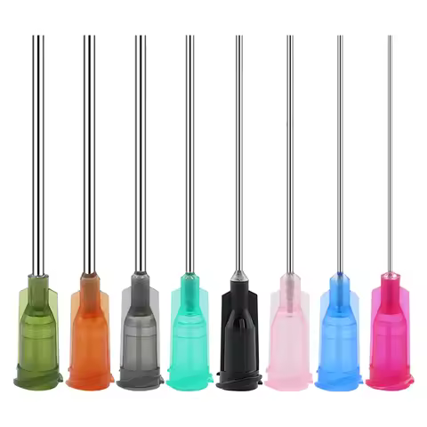 14G-30G 38mm Dispensing Needle Syringe Needle 1.5 Inch Dispensing Needle Used to Fill Liquids, Glue 