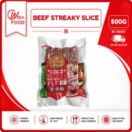 HENNIES BEEF STREAKY SLICE 500G