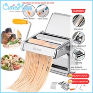 Cutiehaus Household Pasta Noodle Machine Stainless Steel Manually Pressing Machine Dumpling Machine 