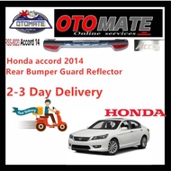 Honda Accord 2014 Rear Bumper Guard With Reflector Protector