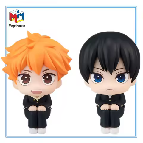 In Stock Original BANDAI MegaHouse LookUp Haikyuu!! Hinata Shoyo Tobio Kageyama PVC Anime Character 