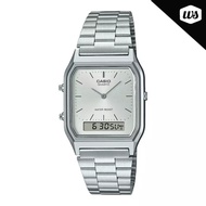 [Watchspree] Casio Analog Digital Vintage Series Dual Time Watch AQ230A-7A AQ-230A-7A