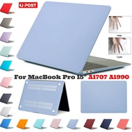 For MacBook Pro 15" A1707 A1990 (2018/2019) (2017/2016) Matte Glossy Shockproof PC Thin Hard Laptop 