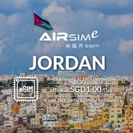 AIRSIMe Global Travel Prepaid eSIM - Jordan