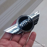 SATU BUAH EMBLEM LOGO MINI SAYAP EMBLEM MINI COOPER