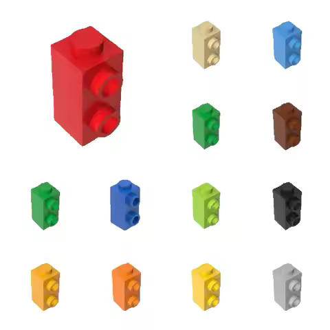 50pcs 32952 Modified 1 x 1 x 1 2/3 Bricks Collections Bulk Modular GBC Toys For Technical MOC DIY Bu