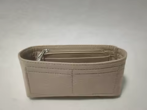 Homefish Felt Insert Bag Organizer Bag In Bag For Handbag Purse Organizer for Longchamp Mini Shoulde