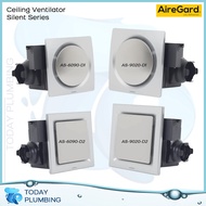 Airegard AS-6090 AS-9020 Silent Series Ceiling Ventilator Exhaust Fan