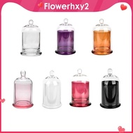 [Flowerhxy2] Cloche Candle Holder with Top Handle for Nuts Display