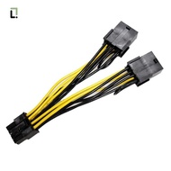 [lionel_masefield.my]3X 8Pin to Dual 8Pin(6+2) Power Cable GPU Power Cable for  K80 M40 M60 P40 P100
