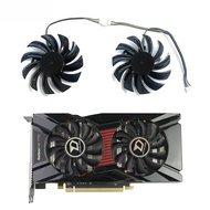 Replacement fan 75MM 4PIN suitable for DATALAND Radeon HD7750 7770 7870 R9 370C R7 360 260X RX550 56