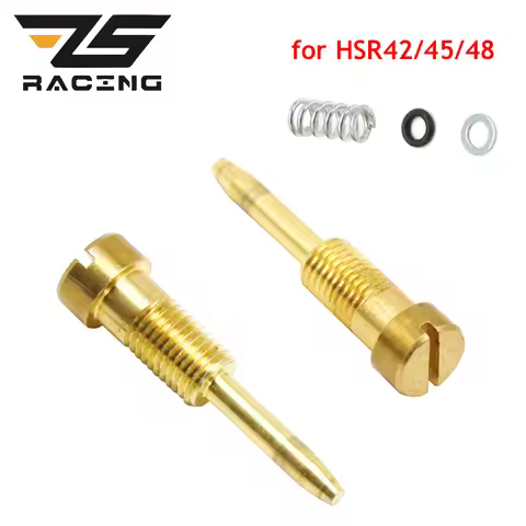ZS Racing for Mikuni Carburetor Air Pilot Screw Set HSR Pilot Air Screw HSR42 HSR45 HSR48 604-26014