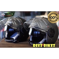 CABERG Riveira V3 Open Face Helmet- Made in Italy - Scooter - Vespa - Reez Bikez