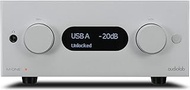 Audiolab M-ONE 80-watt Stereo Integrated Amp / Bluetooth DSD DAC (Silver)