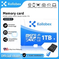 Kollabex Memori Micro SD Class 10 A1 | Serasi CCTV Kamera V380 | 32GB 64GB 128GB 256GB 512GB 1TB | L