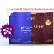 A F C SOP Subarashi Gold and Utsukushhii Gold (14's + 14's) + Free Hikari 1 sachet