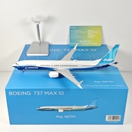 48 Hours Shipping - NG 95005 95006 1: 200 Boeing Original Factory B737MAX10 N27751 N27752 Alloy