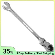 7mm Flexible Head Ratchet Action Wrench Spanner  Tool