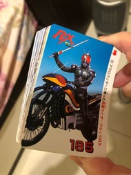 幪面超人 Black RX 日版全套白咭 卡