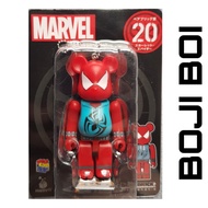 Medicom Toy Bearbrick Marvel Scarlet Spider 100%
