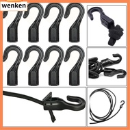 WENKEN 5/10 Pcs Plastic Boat Kayak Accessories Outdoor Tool Straps Hooks Elastic Ropes Buckles Camping Tent Hook Snap Buckles