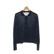 Ebure superfine Cardigan Sweater Knit wool Navy Direct from Japan Secondhand