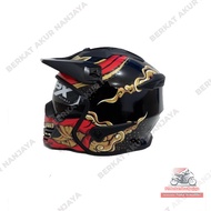 Helmet JPX MX726R MX06 Solid Black JPX Syndecate