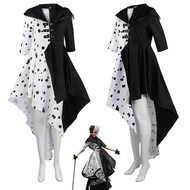 Cosplay Dress - Inspired by Cruella De Vil from 101 Dalmatians - Movie Costume