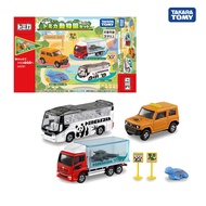 Takara Tomy โทมิก้า โมเดลรถ Tomica Let's go play! Tomica Zoo Set