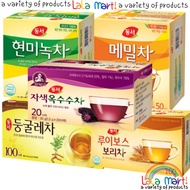 [Korea Health Tea] East and West Brown Rice Green Tea / Solomon Seal / Rooibos Barley / Buckwheat / Purple Corn Tea Food Korean Tea (tea bag type)