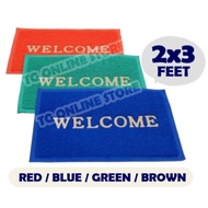 Door Mat / Welcome Door Mat / Coil Mat / Non-slip Rubber Door Mat / Carpet / Rubber Mat / Floor Mat