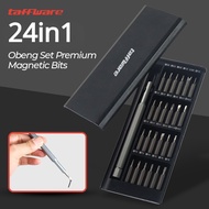 Taffware Screwdriver Set Premium Precision Screwdriver Magnetic Bits 24in1