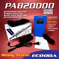 ECOODA Battery PAB 20000 14000mah Electric Reel Bateri MESIN Bangla Beastmaster Seaborg Miya Epoch