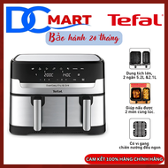 TEFAL - Nồi chiên không dầu điện tử 2 ngăn Tefal Dual Easy Fry & Grill EY905D10 - Bảo hành hãng 24 t