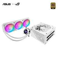 【白龍促銷】華碩 ROG STRIX LC II 360 ARGB White Edition 白龍二代+ASUS 華碩 ROG-STRIX-850W-白