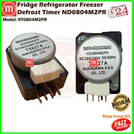 ND0804M2PR Nakagawa Fridge Refrigerator Freezer Freeze Defrost Timer 4 Pin Spare Part