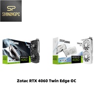 ZOTAC GAMING GeForce RTX 4060 / RTX4060 /RTX 4060TI 8GB Twin Edge OC GAMING GRAPHIC CARD