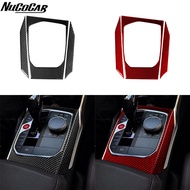 For BMW 4 Series G26 2021-2025 Carbon Fiber central Gear Shift transmission Panel Car Accessories In