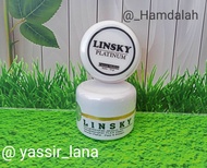 Cream linsky+ platinum -cream siang malam/ cream linsky super glowing - susah putih-flek hitam- jera