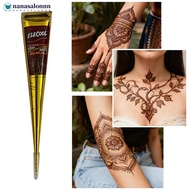 NANASALONNN Temporary Henna Tattoo Paste Body Paint Cream Tattoo Stain Festival Cosplay Party Creati