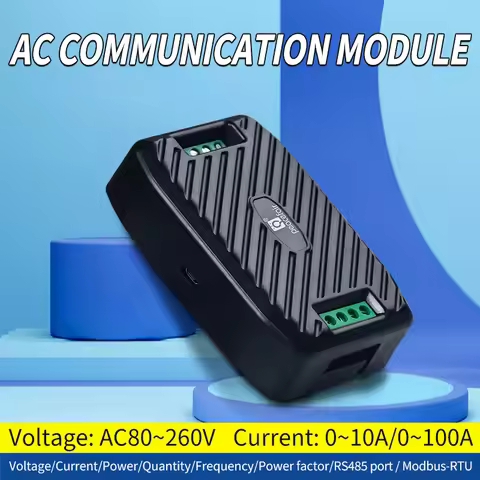 PZEM-016 220V AC Single Phase Electric Energy Meter Ammeter Voltmeter Volt Ampere Kwh Watt Frequency