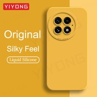 For OnePlus13 Case YIYONG Silky Feel Liquid Silicone Soft Cover For OnePlus 13 13R One Plus 12 12R 1