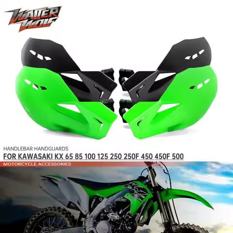 Handlebar Handguards For KAWASAKI KX250F KX450F KX125 KX85 KX65 KX100 KX 65 85 100 250 450 500 Motor