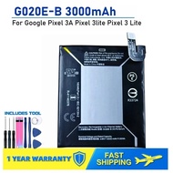 G020E-B 3000mAh Replacement Batteries For Google Pixel3A Pixel 3a 3lite 3 Lite Phone Battery