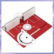 (JMTI) Aluminum Router Table Insert Plate Woodworking Table Saw Milling Flip Plate Multifunctional T