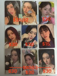 ITZY 官方特典小卡