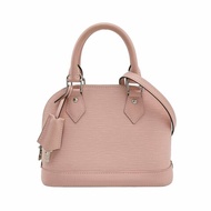 Louis Vuitton (LV) Alma BB 牛皮水波紋純色水波紋貝殼包斜挎包單肩包 9.8新